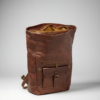 Premium Rolltop-Rucksack Leder – Handgefertigt in Marokko